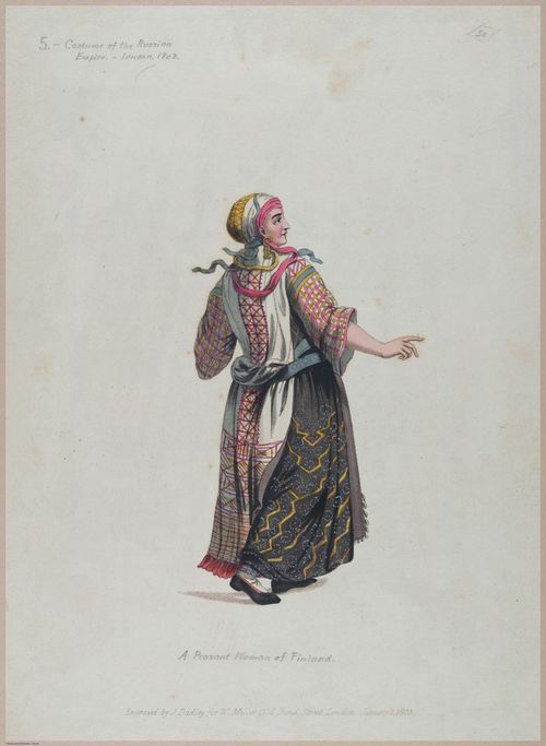 E491 - The Costume of the Russian Empire - 22725