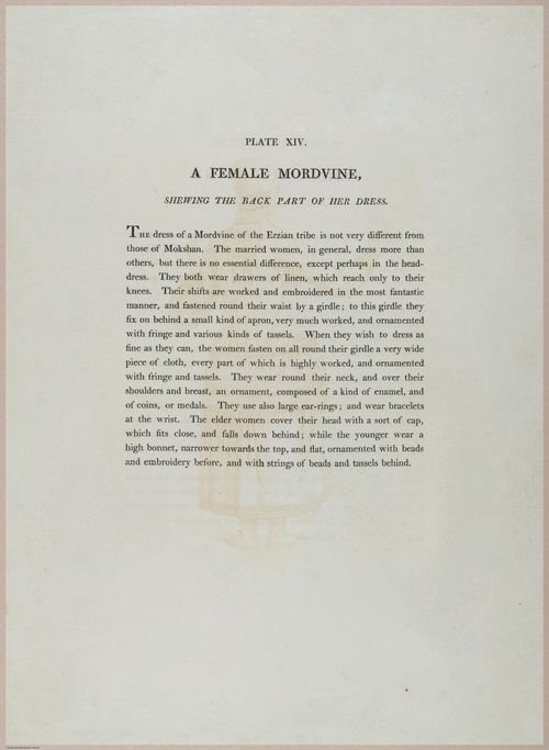 E491 - The Costume of the Russian Empire - 22738