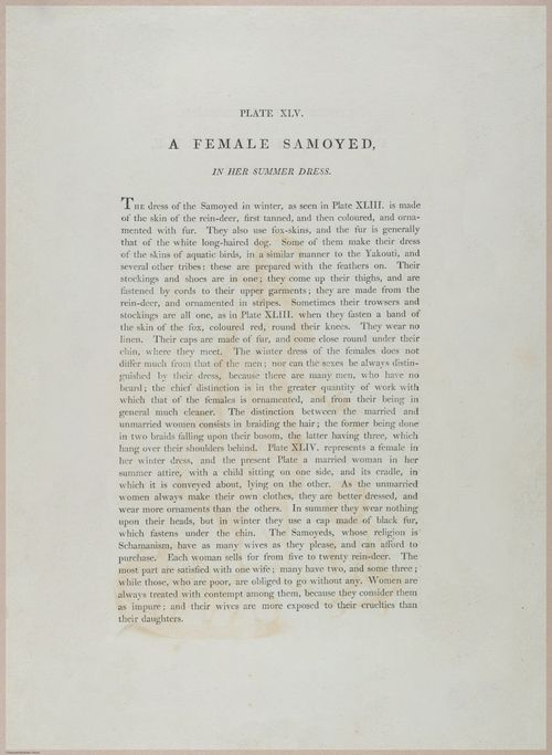 E491 - The Costume of the Russian Empire - 22755