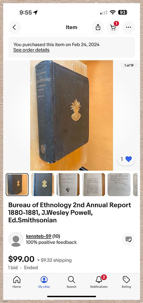 E517 - Bureau of Ethnology - Southwestern US - 1883 - 1875