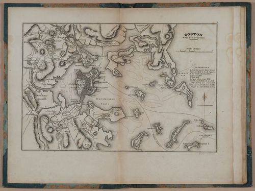Boston with its Environs - from Atlas to Marshall’s Life of Washington&nbsp;