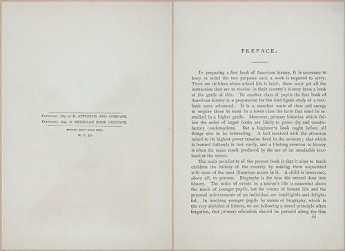 E541 - A First Book in American History - 1889 - 26025-26026