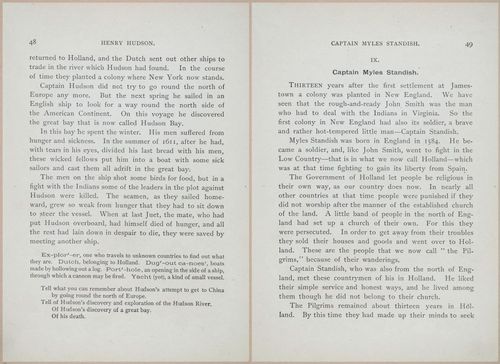 E541 - A First Book in American History - 1889 - 26080-26081