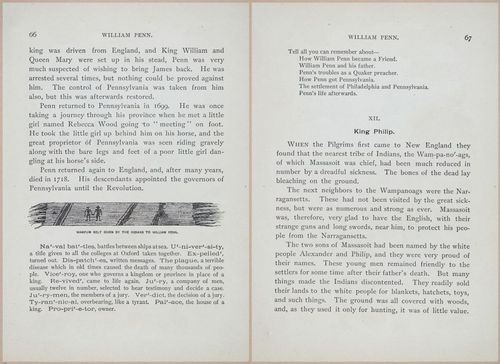 E541 - A First Book in American History - 1889 - 26098-26099