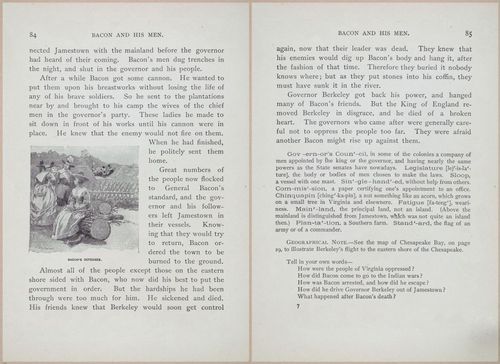 E541 - A First Book in American History - 1889 - 26116-26117