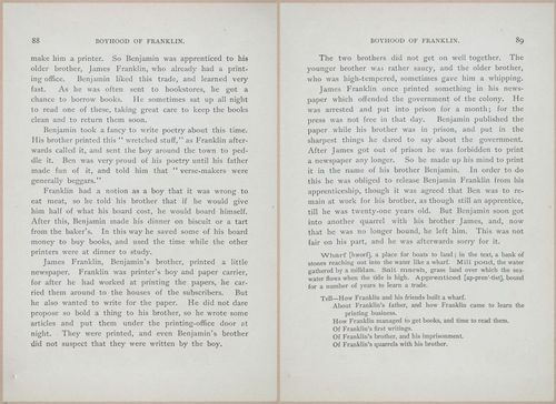 E541 - A First Book in American History - 1889 - 26120-26121