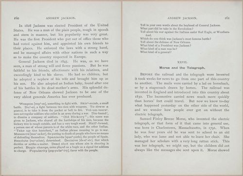 E541 - A First Book in American History - 1889 - 26192-26193