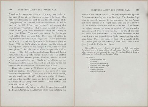 E541 - A First Book in American History - 1889 - 26220-26221