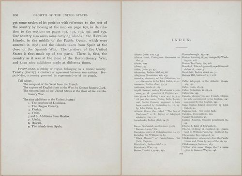 E541 - A First Book in American History - 1889 - 26230-26231