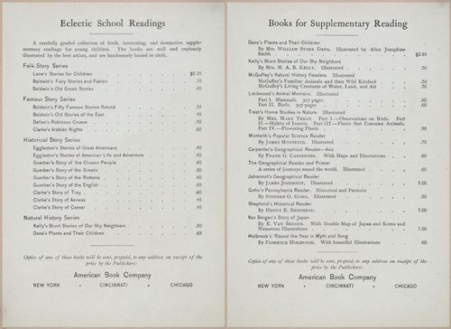 E541 - A First Book in American History - 1889 - 26238-26239