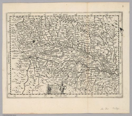 E560 - La haute Alsace, avec le Suntagow et le Brisgow - Jane and Ronald Gibbs Collection