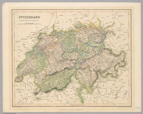 E560 - &nbsp;Switzerland and the Passes of the Alps - Jane and Ronald Gibbs Collection