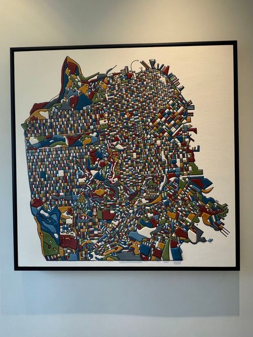 I left my hearts in San Francisco - by Miriam Sweeney
