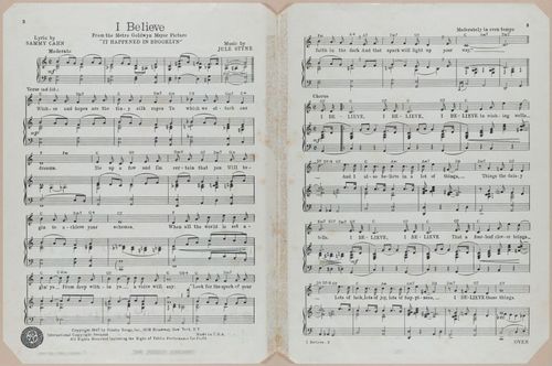E588 - Various Musical Sheet - 29570-29571