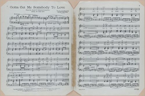 E588 - Various Musical Sheet - 29578-29579