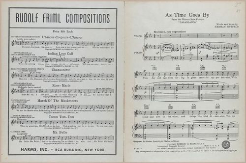 E588 - Various Musical Sheet - 29598-29599