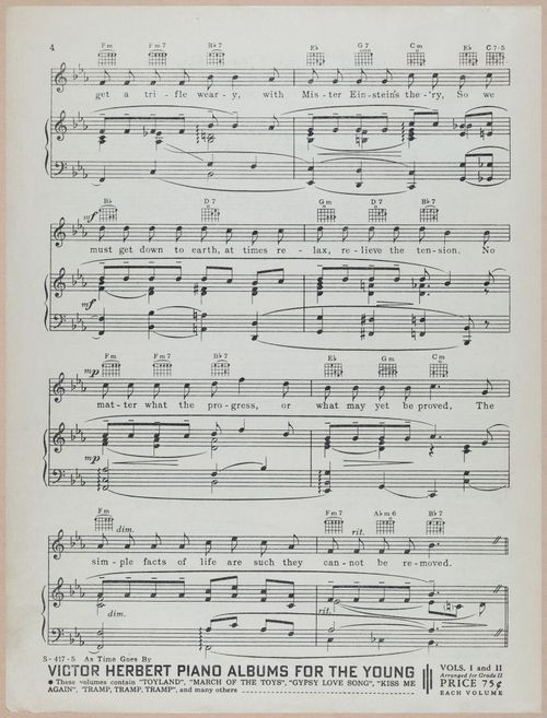 E588 - Various Musical Sheet - 29600