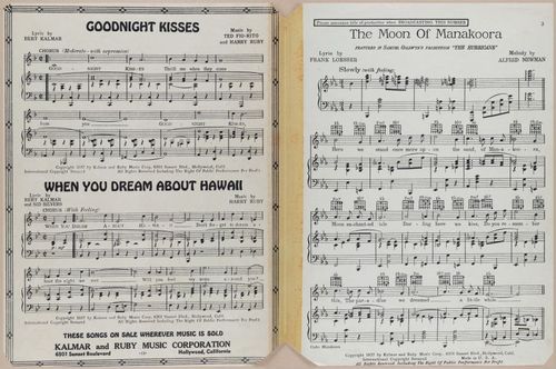 E588 - Various Musical Sheet - 29614-29615