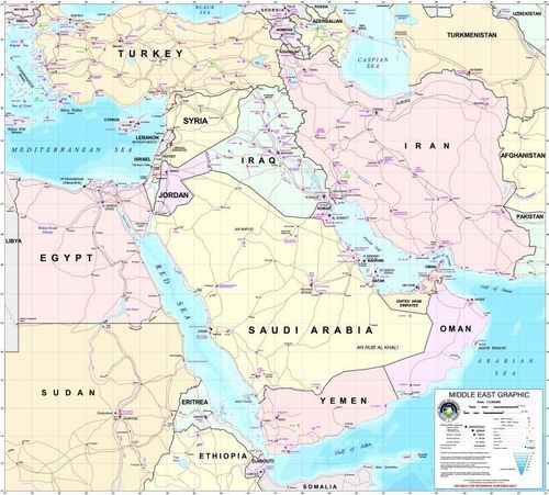 Middle East Graphic