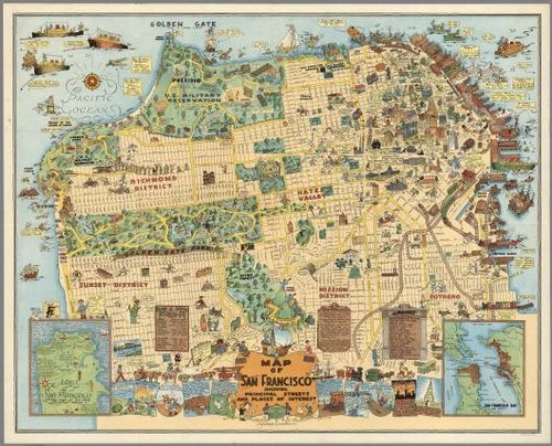 E166 - San Francisco, by Harrison Godwin, 1927 DUPLICATED