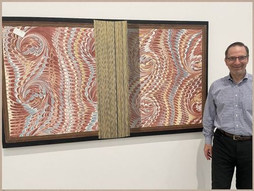 E602 - Marbled Paper exhibit - 8199