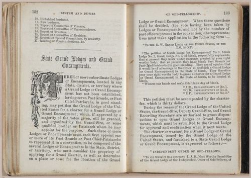 E615 - Odd Fellows - 1862 - 33122