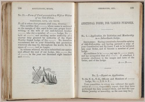 E615 - Odd Fellows - 1862 - 33158