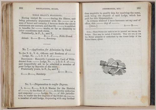 E615 - Odd Fellows - 1862 - 33160