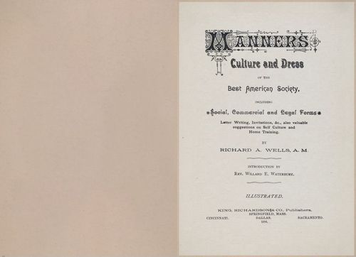 E627 - Manners, Culture and Dress - 1894 - 0543