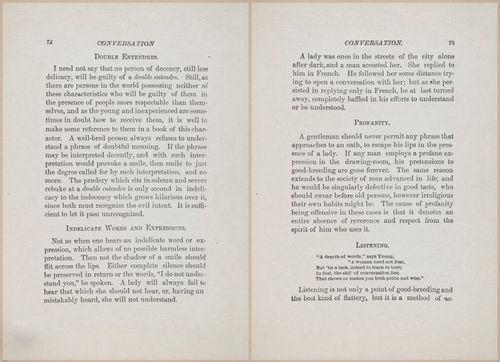E627 - Manners, Culture and Dress - 1894 - 0611-0612
