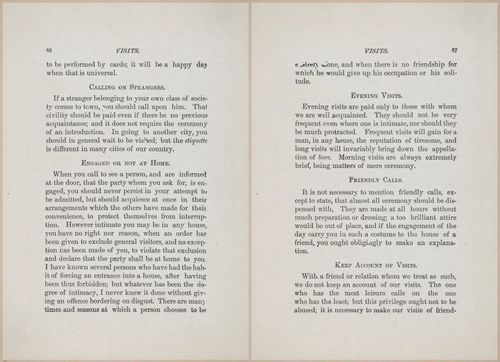 E627 - Manners, Culture and Dress - 1894 - 0625-0626