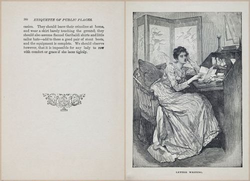 E627 - Manners, Culture and Dress - 1894 - 0710-0711
