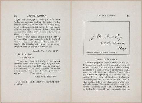 E627 - Manners, Culture and Dress - 1894 - 0723-0724