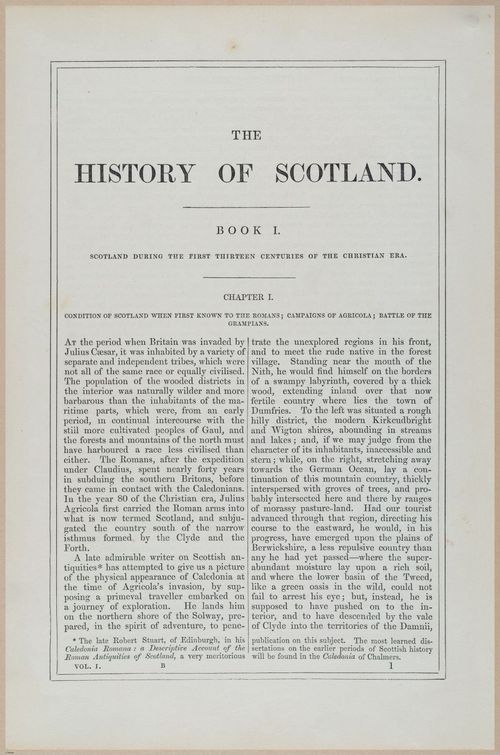 E625 - History of Scotland - 0480