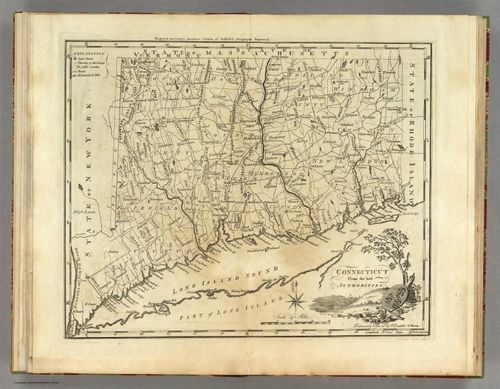 Connecticut, from Carey's General Atlas - Jake Padilla