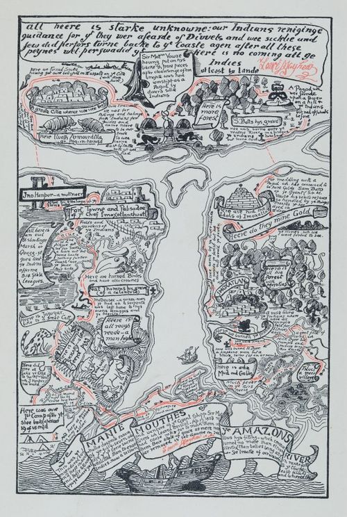 Map From Just So Stories - Rudyard Kipling - Tom Paper