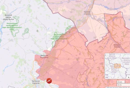 Nathan & &nbsp;Jamie p2 - Map of Ukraine Frontline