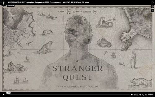 A Stranger Quest, about David Rumsey, by Andrea Gatopolous