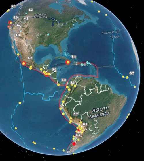 Interactive Earthquake Map- Earthstar Geographics- Ben McGraw