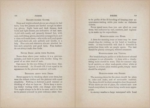 E627 - Manners, Culture and Dress - 1894 - 1319-1320