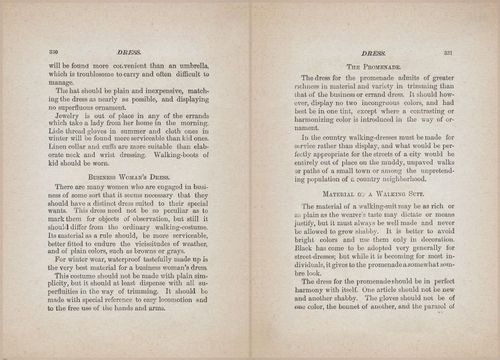 E627 - Manners, Culture and Dress - 1894 - 1321-1322