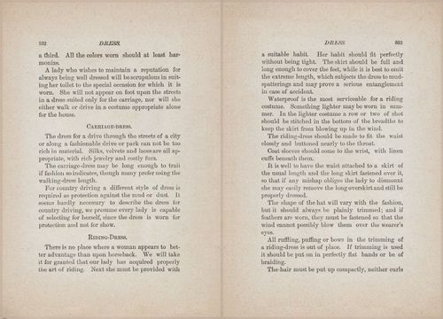 E627 - Manners, Culture and Dress - 1894 - 1323-1324