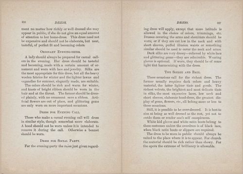 E627 - Manners, Culture and Dress - 1894 - 1327-1328