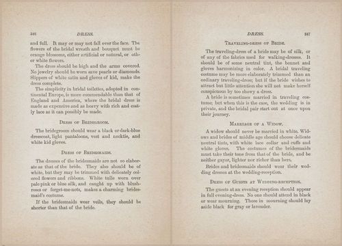 E627 - Manners, Culture and Dress - 1894 - 1337-1338