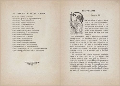 E627 - Manners, Culture and Dress - 1894 - 1348-1349