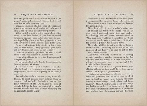 E627 - Manners, Culture and Dress - 1894 - 1416-1417