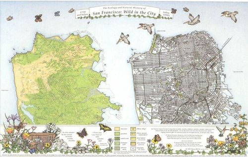 Map by Nancy Morita, Warren Karlenzig knows