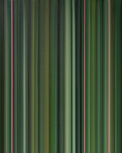 Matthew Langley, The Jungle Room, 2023, Acrylic on Canvas, 60 x 40 in