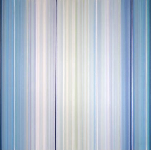 Matthew Langley, Transcontinental, 2023, Acrylic on Canvas, 48 x 48 in