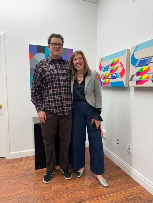 Andrew Huffman and Bettina Stiewe